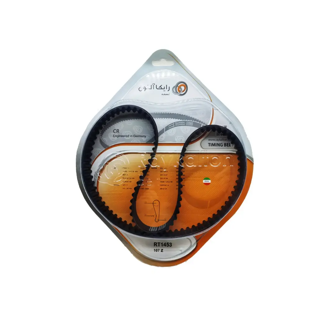 تسمه تایم 114 دندانه HNBR پژو 405 (RT1453-107Z) رایکا آلتون